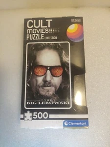 Cult Movies The Big Lebowski 500pc Jigsaw Puzzle Retro VHS Case Clementoni - Picture 1 of 4