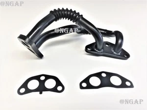 Conjunto de línea de enfriador de aceite inferior para Toyota Highlander Sienna Venza Lexus RX350 negro - Imagen 1 de 1