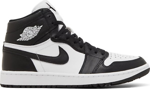 Nike Air Jordan 1 High G Panda Golf Shoes White Black DQ0660-101 Men's 3.5-13