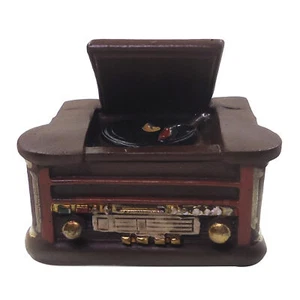 Scale Miniature Phonograph Record Player for Dollhouse Furniture Accessories 1:6 - Picture 1 of 5