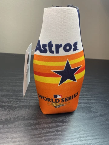 Houston Astros 2022 MLB World Series AL Champions Zipper Bottle Hugger Koozie Cover