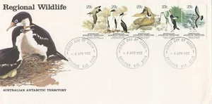 1983 FDC AAT. Regional Wildlife. Various FDI postmarks - Picture 1 of 1