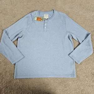 Mens Fat Face Grey L/Sleeve Waffle Henley Top Size 3XL XXXL BNWT - Picture 1 of 6