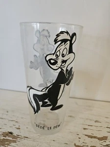 Vidrio vintage PEPE LE PEW Pepsi Collectors Series 1973 Warner Bros. edición limitada - Imagen 1 de 4