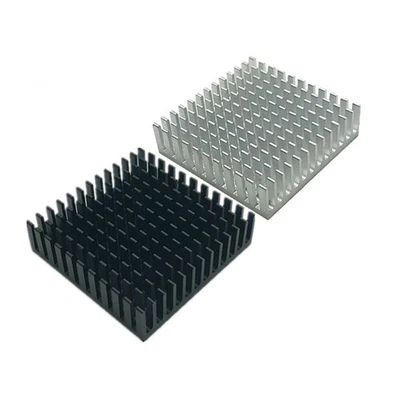 Dissipatore di calore in alluminio, chip CPU elettrico, blocco termico, IC Cooler 1/5 pz - Immagine 1 di 4
