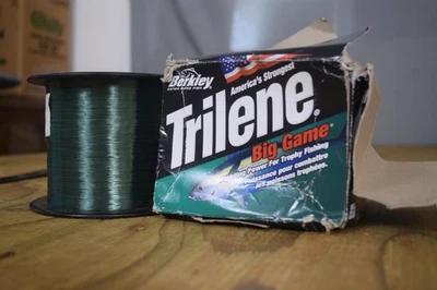 Berkley Trilene Big Game Fishing Line 15LB 3600YD Green Monofilament USA - Image 1 of 3