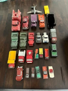 Die Cast/Steel Pressed Toys. Set Of 25 - Tootsie. Metal Masters, Lesney & More. - Picture 1 of 7