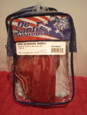 DeSantis Gunhide Mini Scabbard Holster for Glock 19, 19 gen 5, 19x, 23,32,36, 45 - Image 1 of 3