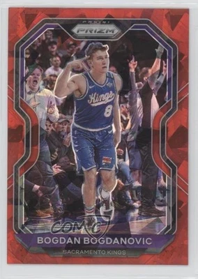 2020-21 Panini Prizm Red Ice Prizm Bogdan Bogdanovic #27 - Image 1 of 2