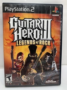 Guitar Hero III Legends of Rock PS2 PlayStation 2 Complete CIB- FAST SHIPPING!!! - Picture 1 of 4