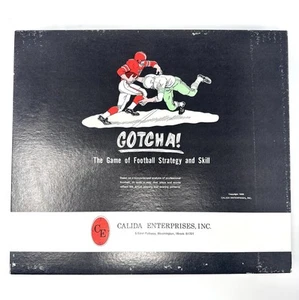 Vintage Football Board Game Of Strategy And Skill Calida Gotcha Unplayed 1968 - Picture 1 of 9