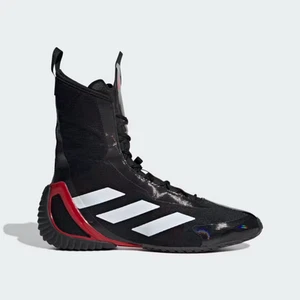 Adidas Speedex Ultra Boxstiefel - Core Black Ring Sparring Schuhe - Bild 1 von 9