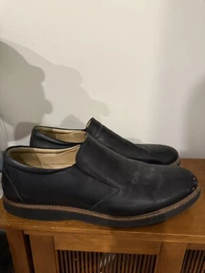 Samuel Hubbard Men’s Black Vibram Leather Loafers Shoes Men’s 17 - Picture 1 of 8