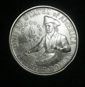 ☆ United States of America Quarter Dollar Indiana Metal Vintage Belt Buckle AC17 - Picture 1 of 5