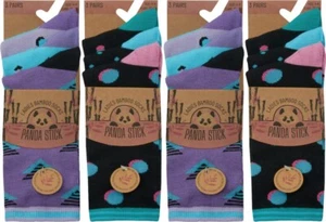 6 Paar bequeme weiche Damensocken aus Bambusmischung gemustert UK 4–8 - Bild 1 von 1