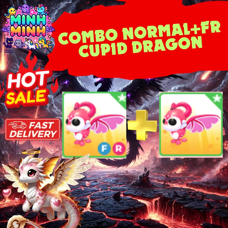 Combo Cupid Dragon – (FR/R/Normal) | Entrega barata e rápida 🐉Loja confiável!!❤️ - Imagem 1 de 1