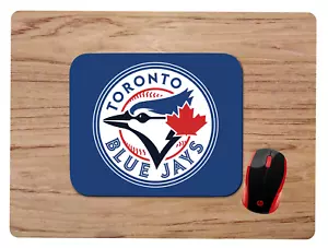 TORONTO BLUE JAYS CUSTOM PC DESK MAT MOUSE PAD HOME OFFICE GIFT - Picture 1 of 1