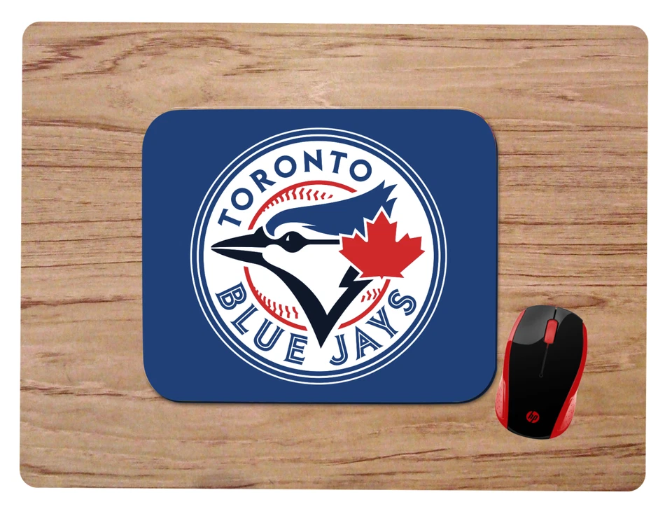 TORONTO BLUE JAYS CUSTOM PC DESK MAT MOUSE PAD HOME OFFICE GIFT - Image 1 of 1