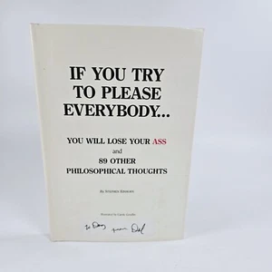 If You Try To Please Everybody, You Will Lose Your Ass Stephen Einhorn 1983 HC - Bild 1 von 9