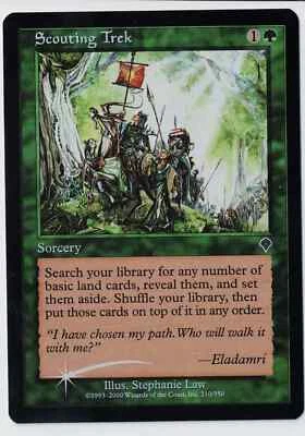 Scouting Trek - Foil - Invasion - Magic The Gathering - MTG - Image 1 of 2