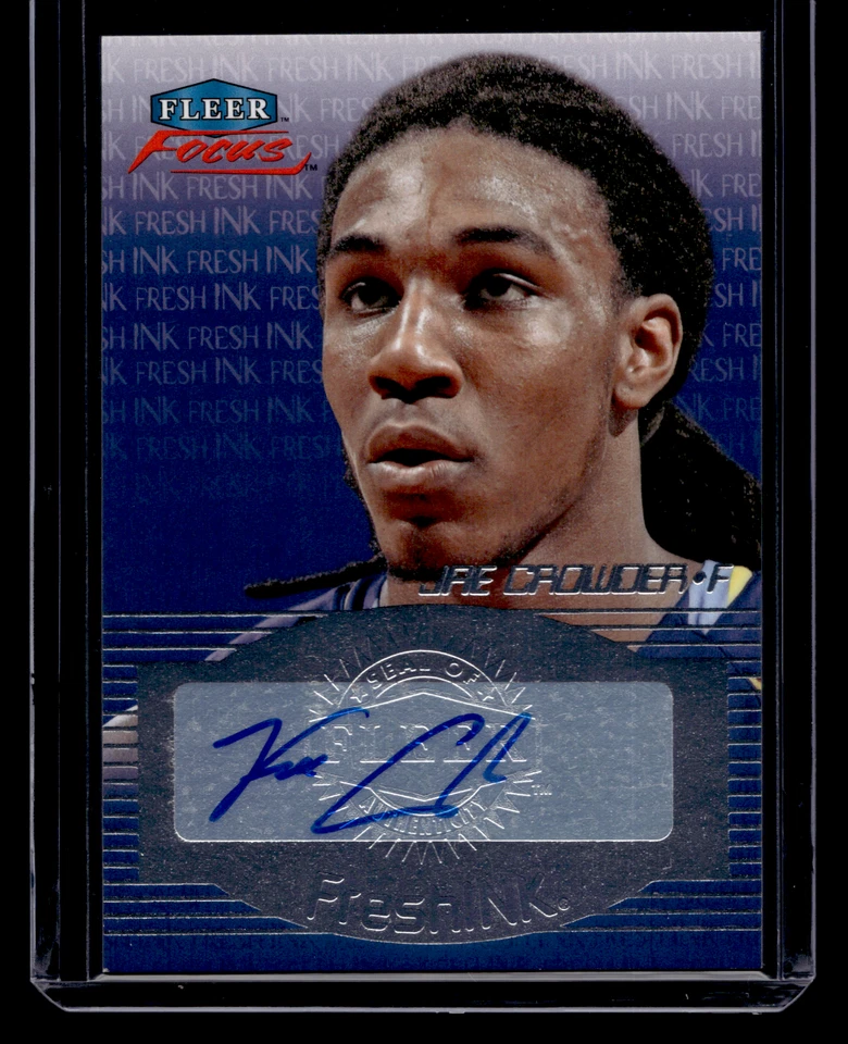Jae Crowder Rookie Autograph Fresh Ink Focus Fleer Retro Basketball 2012-13 - Image 1 of 2