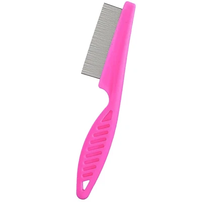 Stainless Steel Fine Tooth Dandruff Remover Scalp Comb - Professional Grooming T - Image 1 of 4