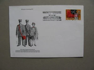 SWITZERLAND, cover CTO 1985, slogan canc modeltrain expo, crocodile elec. train - Picture 1 of 1