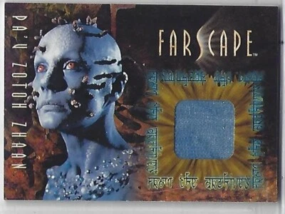 FARSCAPE Season Two, CC13 Pa'u Zotoh Zhaan  Costume trading card, Rittenhouse - Image 1 of 2