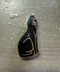 Black Cat Pin Stamped REO 1.5” - Bild 1 von 2