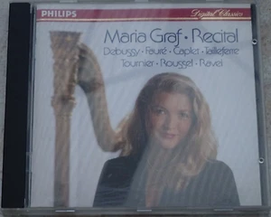 Maria Graf 'Recital' CD Debussy Fare Capler Philips 432 103-2 - Picture 1 of 2