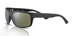 Serengeti Sunglasses Pistoia 8301 Black Matte Shiny/Mineral Polarised 555nm - Picture 1 of 3