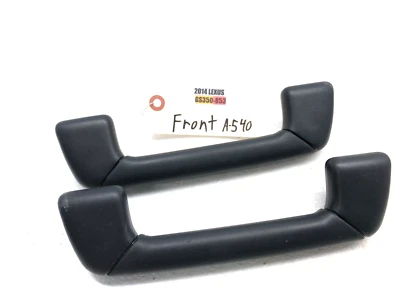 LEXUS GS350 2013-2015 JUEGO DE MANIJAS DE AGARRE DELANTERO IZQUIERDO DERECHO TECHO SUPERIOR X2 OEM Foto 1 de 4