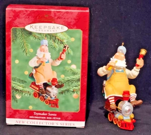 2000 Hallmark Keepsake Ornament "Toymaker Santa" -- NIB - Picture 1 of 2