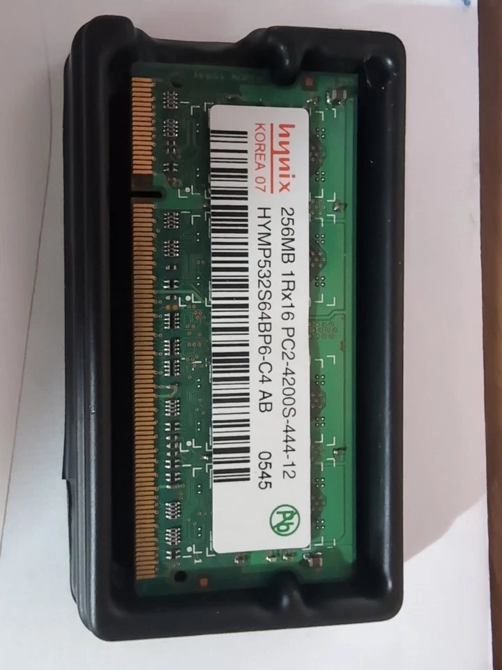 Hynix 256MB 1RX16 PC2-4200S Laptop Netbook RAM Memory Very Good 3472 - Image 1 of 1