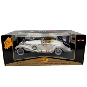 VINTAGE 2000 MAISTO MERCEDES-BENZ PREMIERE 500 K TYP SPECIAL ROADSTER 1936 - Picture 1 of 9