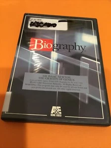 Biography Sir Isaac Newton DVD Ex-library - Picture 1 of 2