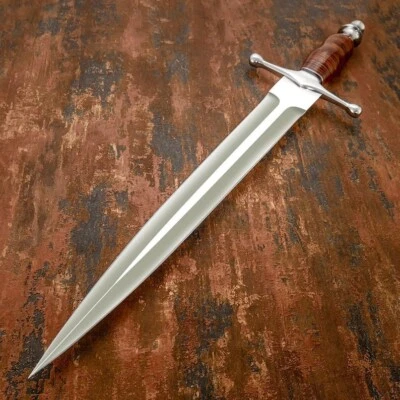 Mini espada de caza de acero D2 hecha a mano personalizada 18" mejor regalo americano para hombre  Foto 1 de 4