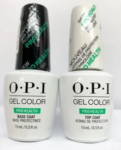 OPI GelColor Top Coat & Base Coat Prohealth Soak Off LED Gel .5oz +bonus! NEW - Picture 1 of 5
