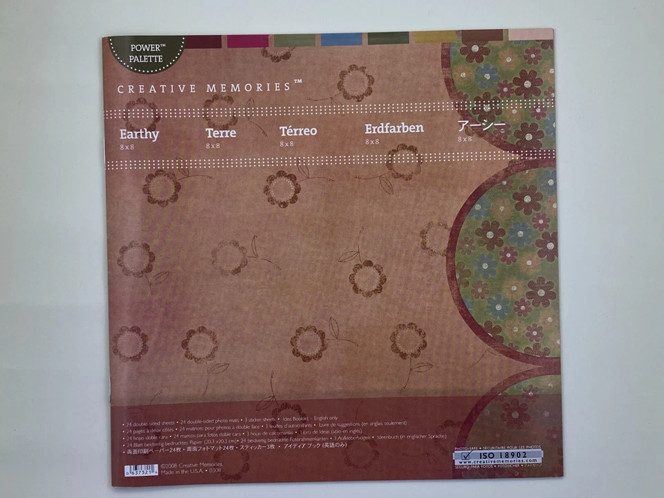 Creative Memories EARTHY Stickers PAPER Photo Mats Power Palette YOU PICK - Image 1 of 1