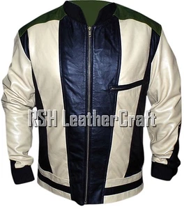 Chaqueta de Cuero Ferris Bueller Matthew Broderick Day Off (pantalla precisa) - Imagen 1 de 7