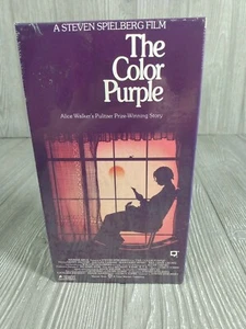 The Color Purple Movie Steven Spielberg,  by Alice Walker. New/Sealed VHS.  - Picture 1 of 2