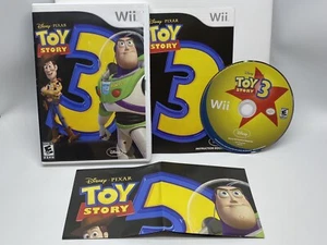 TOY STORY 3 Disney Nintendo Wii Video Game COMPLETE w Manual Tested & Working - Picture 1 of 8