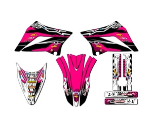 2010-2025 KLX 110 MAYHEM Pink Senge Graphics Kit Compatible with Kawasaki - Picture 1 of 10