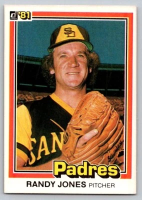 1981 Donruss - #122 Randy Jones - Image 1 of 2