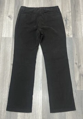 Eileen Fisher Stretch Corduroy Italian Fabric Straight Leg Pant - Women's Size S - Image 1 of 4