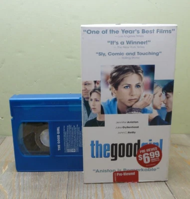 The Good Girl VHS 2002 Blockbuster Blue Case Tape Previewed - Image 1 of 4