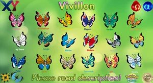 Vivillon brillante no brillante 6IV - SOLO transferencia a casa (desde X/Y O/como S/M US/UM) - Imagen 1 de 3