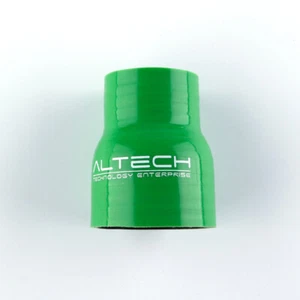 2" - 2 1/4"(51mm-57mm)Silicone Elbow Coupler Reducer Intercooler Hose Green - Bild 1 von 2