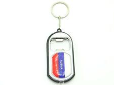 Country Flag Bottle Opener LBO Metal KeyChain Key Chains with Flash Light - New