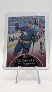 2021-22 ARTTU RUOTSALAINEN UD CANVAS YOUNG GUNS RC #C119 BUFFALO SABRES ROOKIE N - Picture 1 of 3
